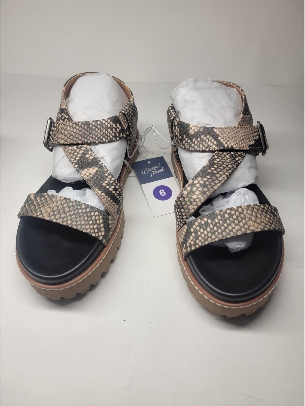 Women's Annika Platform Footbed Sandals size 6